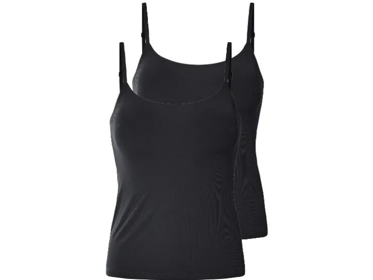 2 dames spaghettitops