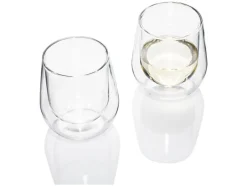 2 dubbelwandige glazen