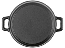 2 gietijzeren mini serveerpannen