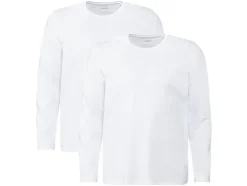 2 heren shirts met lange mouwen