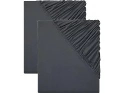 2 jersey hoeslakens 90-100 x 200 cm