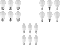 6 LED-lampen