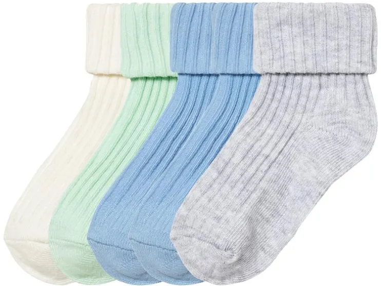 5 paar baby sokken