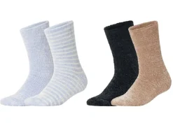 2 Paar dames huissokken