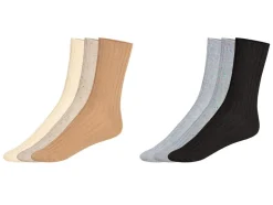 3 paar dames huissokken