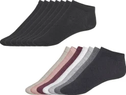 7 paar dames sneakersokken