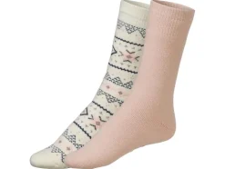 2 paar dames thermosokken