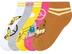 5 paar kinder sokken