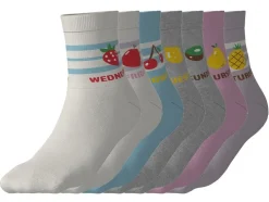 7 Paar kinder sokken