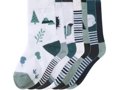 7 Paar kinder sokken