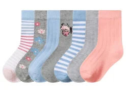 7 Paar kinder sokken
