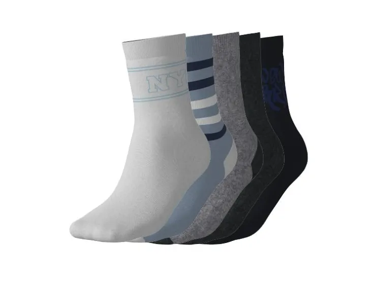 5 Paar kinder thermosokken