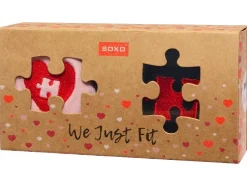 2 paar valentijnssokken