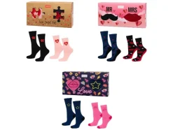 2 paar valentijnssokken