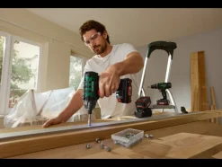 Accu-boormachine 20 V met accu en lader