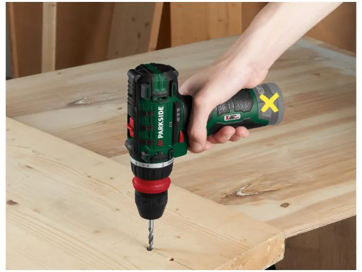 Accu-boormachine 12 V zonder accu en lader