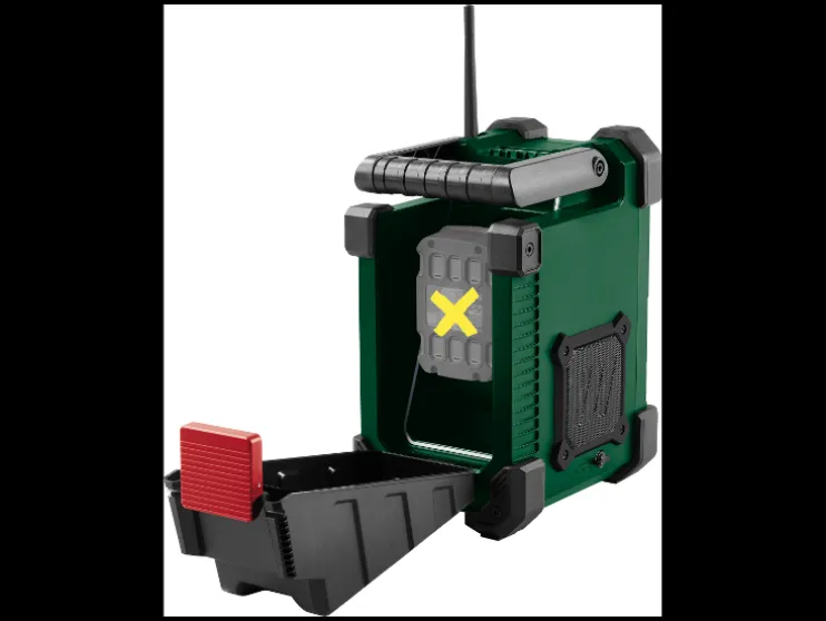 Accu-bouwradio 20 V zonder accu en lader