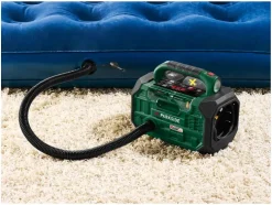 Accu-compressor en -luchtpomp 20 V zonder accu en lader