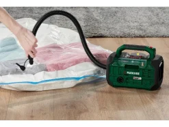 Accu-compressor en -luchtpomp 20 V zonder accu en lader