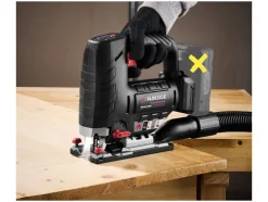 Accu-decoupeerzaag 20 V met 4 Ah accu en 4,5 A lader