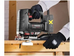 Accu-decoupeerzaag 20 V met 4 Ah accu en 4,5 A lader