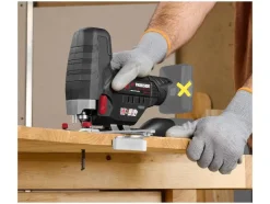 Accu-decoupeerzaag 12 V zonder accu en lader