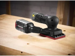 Accu-excentrische schuurmachine of -vlakschuurmachine 12 V zonder accu en lader