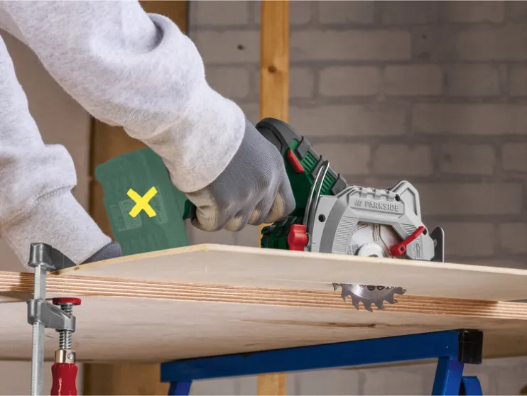 Accu-handcirkelzaag 12 V zonder accu en lader