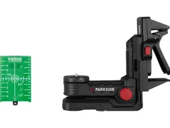 Accu-kruislijnlaser 20 V met 4 Ah accu's en 4,5 A lader