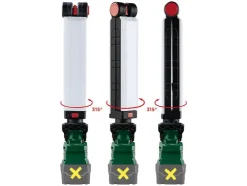 Accu-LED-klemlamp 20 V zonder accu en lader