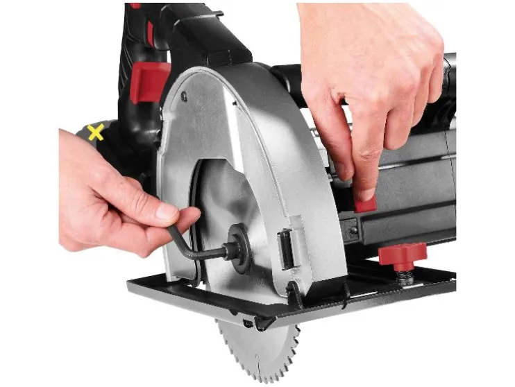 Accu-metaalcirkelzaag 20 V zonder accu en lader