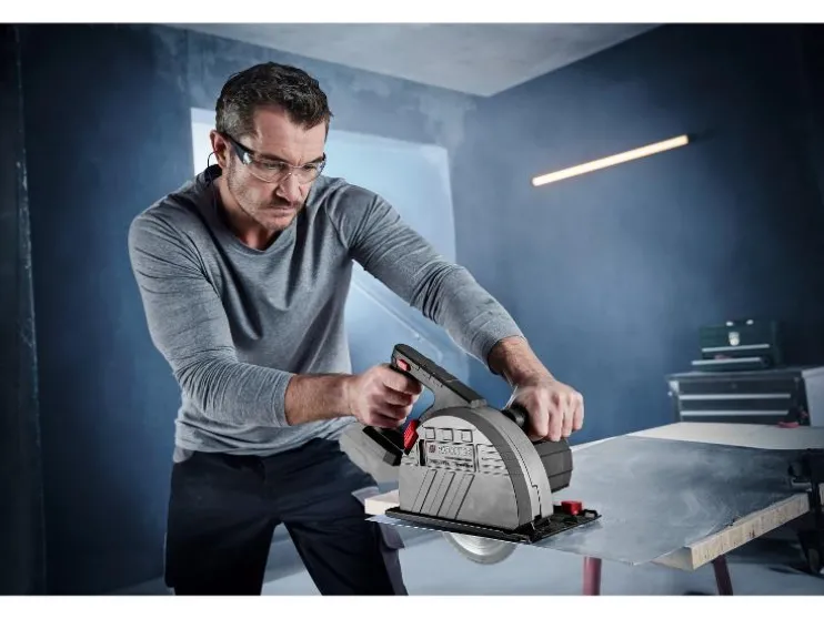 Accu-metaalcirkelzaag 20 V zonder accu en lader