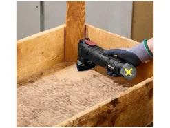 Accu-multitool 12 V zonder accu en lader