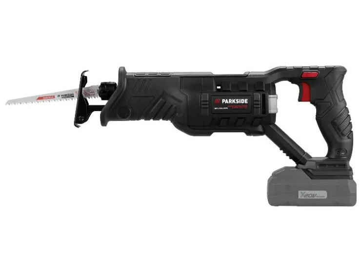 Accu-reciprozaag 20 V met 4 Ah accu en 4,5 A lader