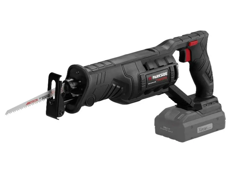 Accu-reciprozaag 20 V met 4 Ah accu en 4,5 A lader