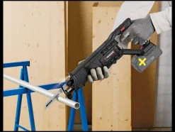 Accu-reciprozaag 20 V zonder accu en lader