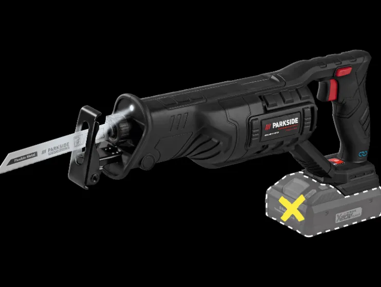 Accu-reciprozaag 20 V zonder accu en lader