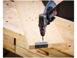 Accu-schroefboormachine starterset 12 V met 2 Ah accu's en 2,4 A lader