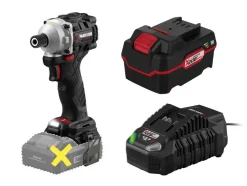 Accu-slagmoersleutel 1/4" 20 V met accu en lader