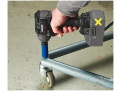 Accu-slagmoersleutel 1/2