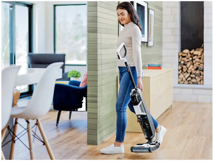 Accu-steelstofzuiger CrossWave F 3 Pro Black and White