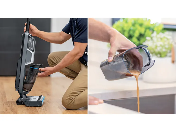 Accu-steelstofzuiger CrossWave F 3 Pro Black and White