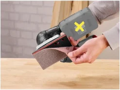 Accu-vlakschuurmachine of -excentrische schuurmachine 20 V zonder accu en lader