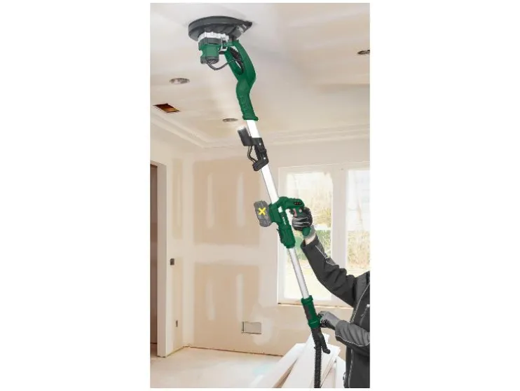 Accu-wand- en plafondschuurmachine 20 V zonder accu en lader