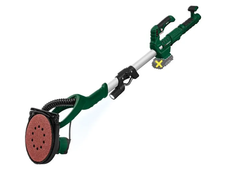 Accu-wand- en plafondschuurmachine 20 V zonder accu en lader