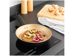 Aluminium braadpan Opulence collectie zwart/goud