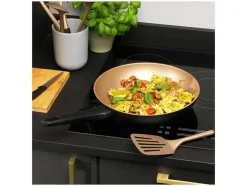 Aluminium braadpan Opulence collectie zwart/goud