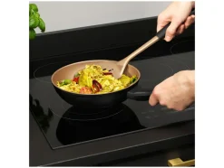 Aluminium braadpan Opulence collectie zwart/goud