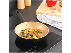 Aluminium braadpan Opulence collectie zwart/goud