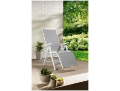 Aluminium relaxstoel Houston